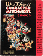 "WALT DISNEY CHARACTER MERCHANDISE 1938-1939" EXCEPTIONAL RETAILER'S CATALOG.