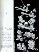 "WALT DISNEY CHARACTER MERCHANDISE 1938-1939" EXCEPTIONAL RETAILER'S CATALOG.