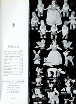 "WALT DISNEY CHARACTER MERCHANDISE 1938-1939" EXCEPTIONAL RETAILER'S CATALOG.