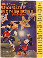 "WALT DISNEY CHARACTER MERCHANDISE 1940-1941" EXCEPTIONAL RETAILER'S CATALOG.