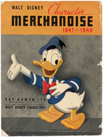 "WALT DISNEY CHARACTER MERCHANDISE 1947-1948" EXCEPTIONAL RETAILER'S CATALOG.