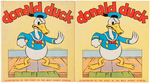 "DONALD DUCK" HISTORIC FIRST HARDCOVER BOOK IN HIGH GRADE.