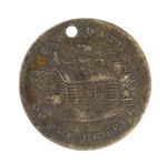 HARRISON 1840 RARELY SEEN MEDALET.