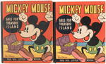 "MICKEY MOUSE SAILS FOR TREASURE ISLAND" PREMIUM BLB PAIR.