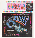 THE BLACK HOLE COLORFORMS SET #2360 PRODUCTION ORIGINAL ART LOT.