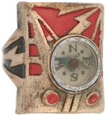 CAPTAIN MARVEL ROCKET RAIDER COMPASS RING.