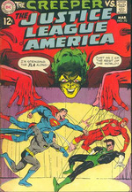 "JUSTICE LEAGUE OF AMERICA" #70 COMIC BOOK PAGE ORIGINAL ART.
