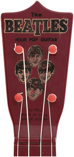 "THE BEATLES FOUR POP GUITAR" (FIRST VERSION).