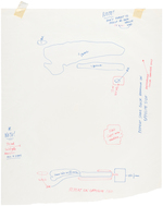 SUPERMAN WHITMAN PUZZLE #4648 PRODUCTION ART MECHANICAL.