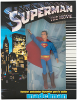 "SUPERMAN THE MOVIE" BOXED MADELMAN FIGURE.