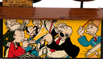 POPEYE & OLIVE OYL ON ROOF MARX WIND-UP TOY VARIETY.