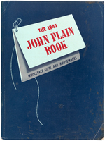 "THE 1942 JOHN PLAIN BOOK" WHOLESALE CATALOG WITH SUPERMAN CONTENT.