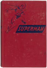 "THE ADVENTURES OF SUPERMAN" 1942 HARDCOVER BOOK WITH DUST JACKET.