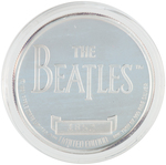 "THE BEATLES SILVER COIN SERIES COMMEMORATIVE COIN SET."