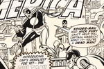 "CAPTAIN AMERICA" #265 MIKE ZECK COMIC COVER ORIGINAL ART FEATURING SPIDER-MAN & NICK FURY.