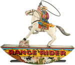 "THE LONE RANGER - RANGE RIDER" MARX TIN WIND-UP.