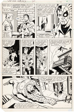 "CAPTAIN AMERICA" #265 MIKE ZECK COMIC PAGE 6 ORIGINAL ART.