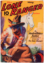 "THE LONE RANGER" PULP MAGAZINE #2.