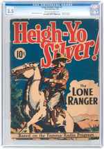 "LONE RANGER" LARGE FEATURE CGC TRIO.