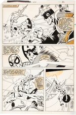 "CAPTAIN AMERICA" #265 MIKE ZECK COMIC PAGE 26 ORIGINAL ART.