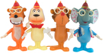 THE BANANA SPLITS DAKIN-LIKE FIGURE SET.