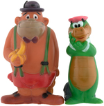 HANNA-BARBERA CHARACTERS SQUEAK TOY LOT.