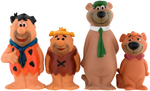 HANNA-BARBERA CHARACTERS SQUEAK TOY LOT.