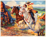 "LONE RANGER" GUM INC. PREMIUM PICTURE #3.