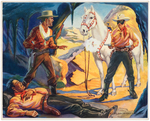 "LONE RANGER" GUM INC. PREMIUM PICTURE #5.