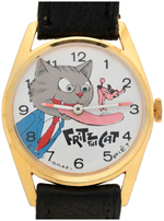 ROBERT CRUMB'S "FRITZ THE CAT" WATCH.