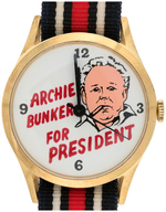 "ARCHIE BUNKER FOR PRESIDENT" WATCH.