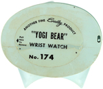 "YOGI BEAR" BRADLEY WATCH IN PLASTIC CASE.