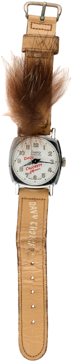 "DAVY CROCKETT" BOXED LIBERTY WATCH.