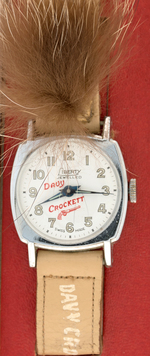 "DAVY CROCKETT" BOXED LIBERTY WATCH.