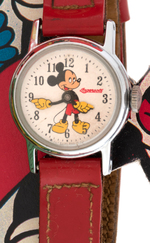 "MICKEY MOUSE" 1952 US TIME WATCH IN PRESENTATION BOX.