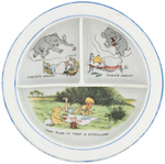 WINNIE THE POOH BAVARIAN CHINA CHILD'S DISH.