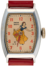 "SNOW WHITE" WATCH WITH RARE BOX.