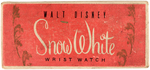 "SNOW WHITE" BOXED ENGLISH TIMEX WATCH.