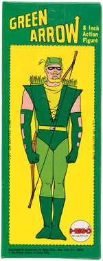 MEGO GREEN ARROW IN FIRST ISSUE BOX.