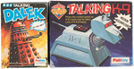 DOCTOR WHO "TALKING DALEK" & "TALKING K-9" BOXED PAIR.