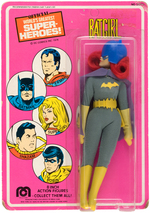 MEGO BATGIRL ON CARD.