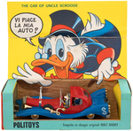 UNCLE SCROOGE & BIG BAD WOLF/THREE PIGS BOXED POLISTIL REPLICA PAIR.