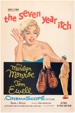 MARILYN MONROE "THE SEVEN YEAR ITCH" MOVIE POSTER.