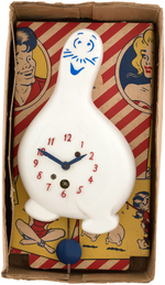 "SHMOO" BOXED CLOCK.