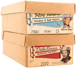 ROY ROGERS & DALE EVANS BOXED MOCCASINS PAIR.