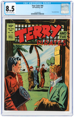 "FOUR COLOR" #44 AND #101 CGC PAIR (TERRY AND THE PIRATES).