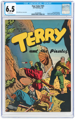 "FOUR COLOR" #44 AND #101 CGC PAIR (TERRY AND THE PIRATES).