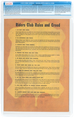 "ROY ROGERS RIDERS CLUB" POST'S CEREALS PREMIUM CLUB KIT & CGC COMIC.