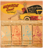 "MONROE SCENT" MARILYN MONROE AIR FRESHENER DISPLAY.