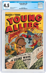 "YOUNG ALLIES" #20 OCTOBER 1946 CGC 4.5 VG+.